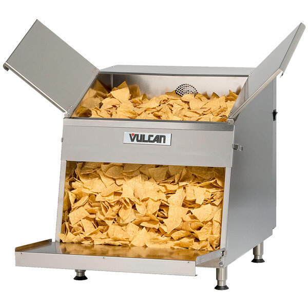 Vulcan VCW26 26 Gallon First-In First-Out Chip Warmer – 120V, 1500W