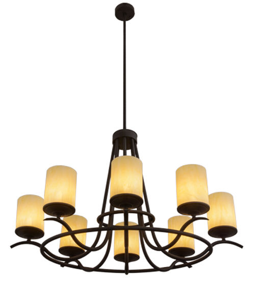 Meyda 48" Wide Octavia 8 Light Chandelier — MEY-157522