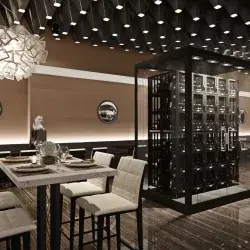 Thumbnail: Case & Crate Locker Doors (freestanding metal wine rack accessory)