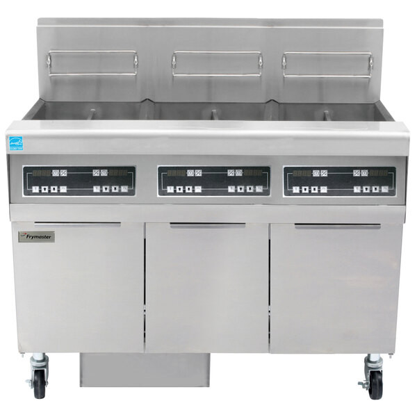Frymaster FPPH355 Natural Gas 150 lb. 3 Unit High-Efficiency Gas 369FPPH355DN