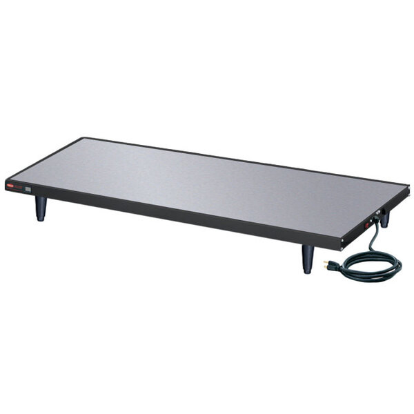 Hatco GRS-60-L 60″ x 25 1/2″ Glo-Ray Black Portable Heated Shelf Warmer – 1200W