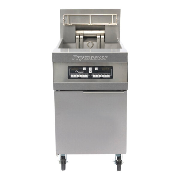 Frymaster RE180 80 lb. High Production Electric Floor Fryer with SMART4U 3000 Co