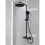 Thumbnail: ANZZI Heavy Rainfall Stainless Steel Shower Bar with Hand Sprayer