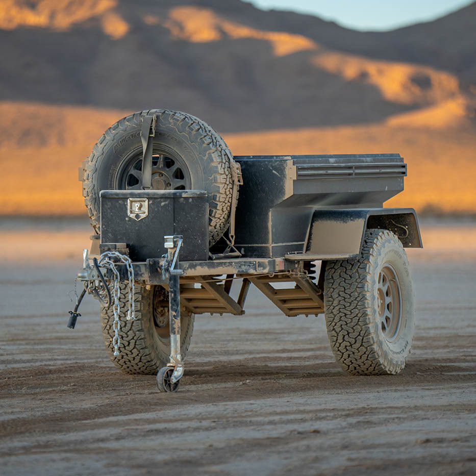 overlandvehiclesystems Off Road Trailer - Military Style With Full Articulating