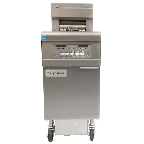 Frymaster FPEL114-C 30 lb. Electric Floor Fryer – 480V, 3 Phase, 14 kW