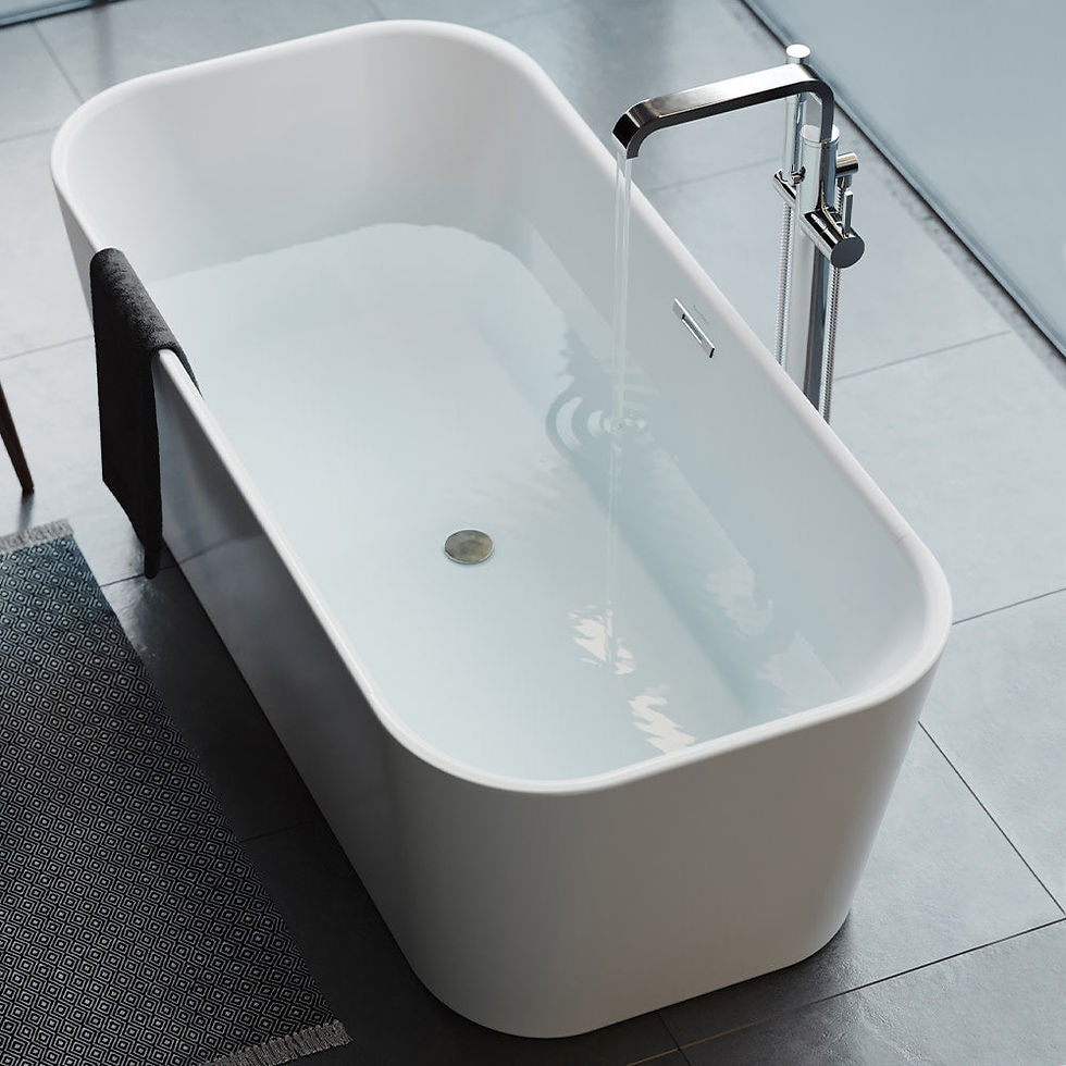 Thumbnail: Swiss Madison Concorde 67" Freestanding Bathtub