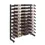 Thumbnail: Evolution Single Sided Island Display Rack Max 3C (freestanding metal wine rack)