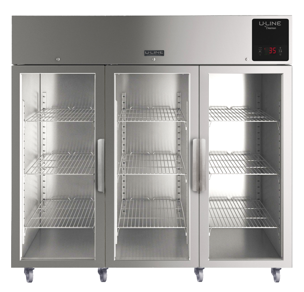 Thumbnail: U-Line 74 cu ft Refrigerator, Reach-In, Glass Door UCRE585-SG71A