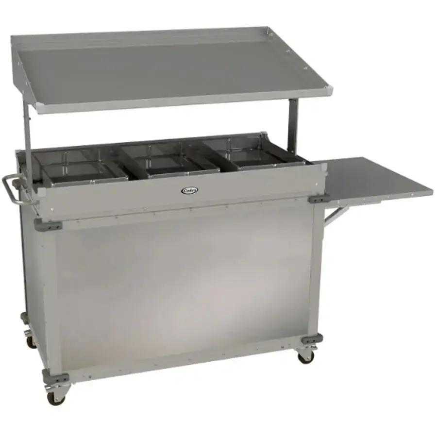 Cadco CBC-GG-B3-LST MobileServ® Standard Grab & Go (3) Bay