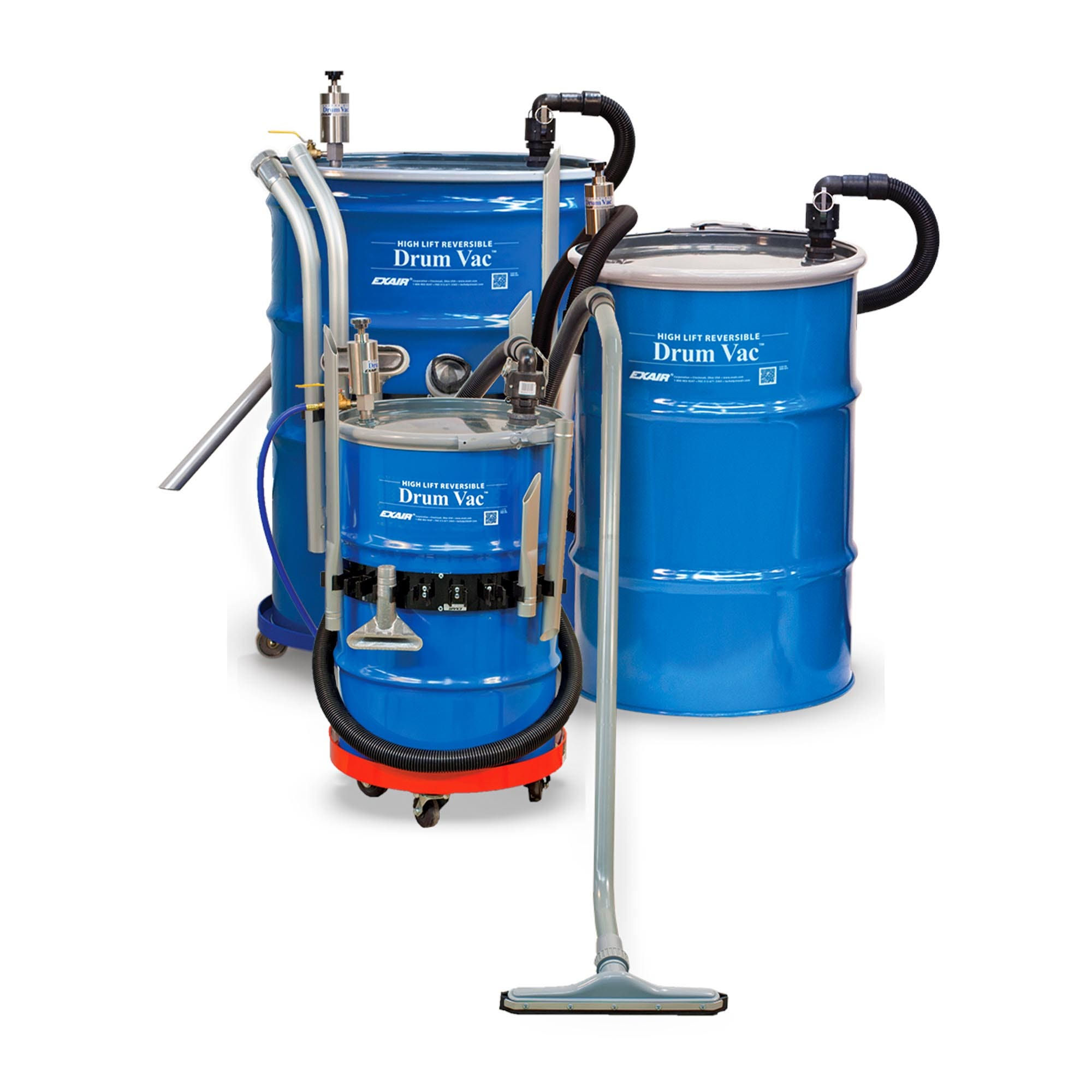 Exair High Lift Reversible Drum Vac System