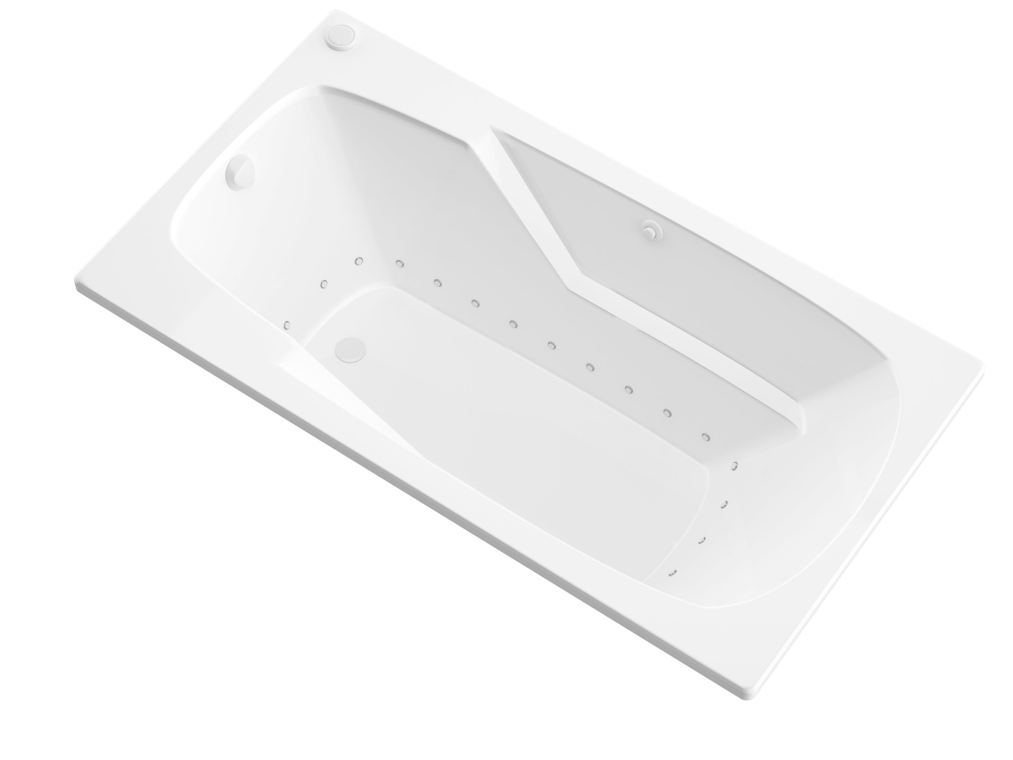 Atlantis Whirlpools Eros 42 x 72 Rectangular Air Jetted Bathtub 4272EAR