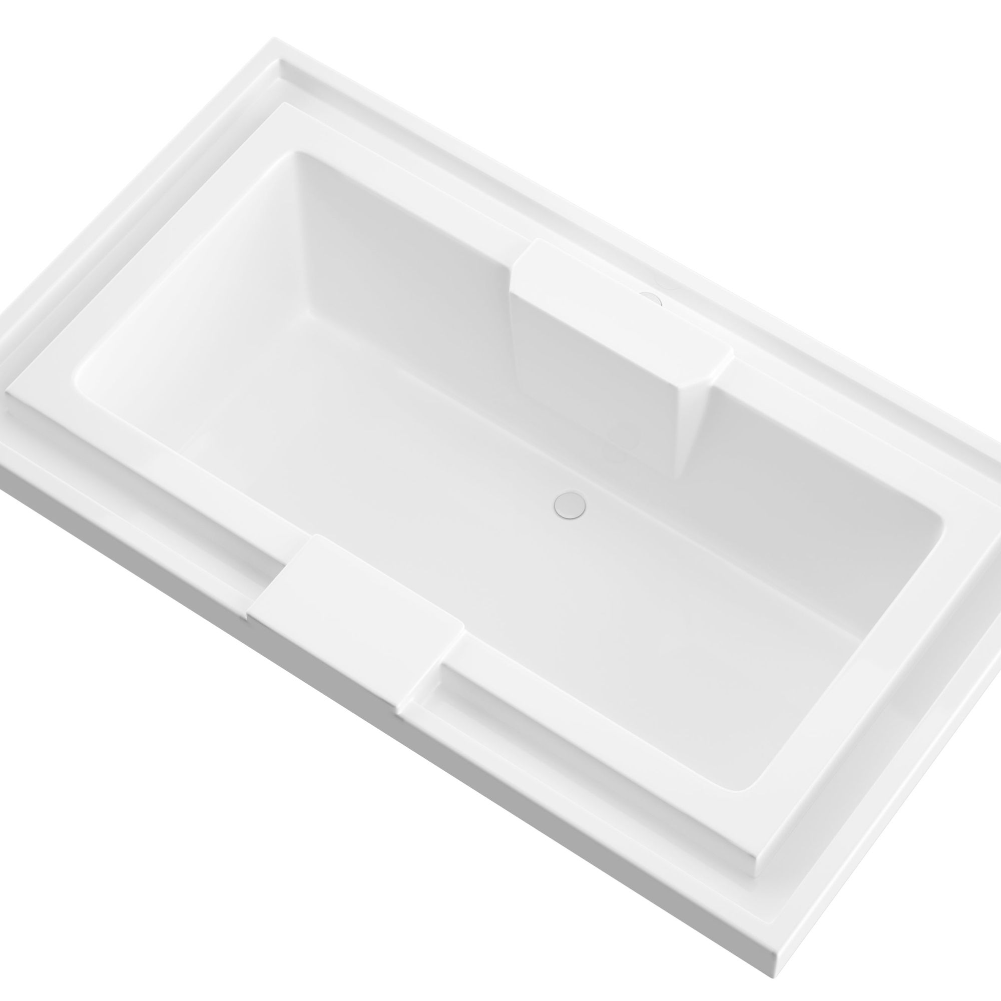 Atlantis Whirlpools Infinity 46 x 78 Endless Flow Soaking Bathtub 4678IS