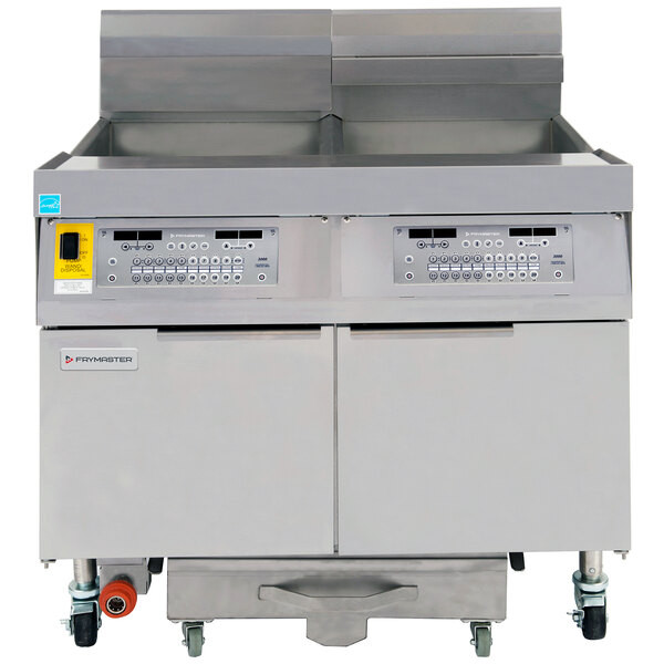 Frymaster FPLHD265 100 lb. Liquid Propane Two Unit Floor Fryer with SMART4U 3000