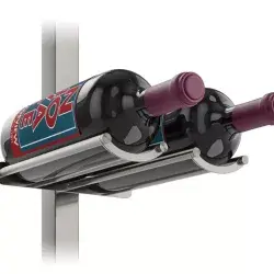 Thumbnail: Vino Rails Magnum Mounting Plate (floating wine rack system component)