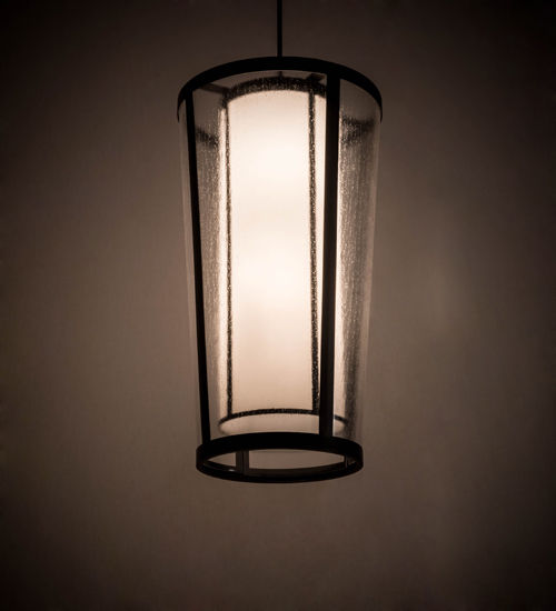 Meyda 21" Wide Cilindro Tapered Pendant