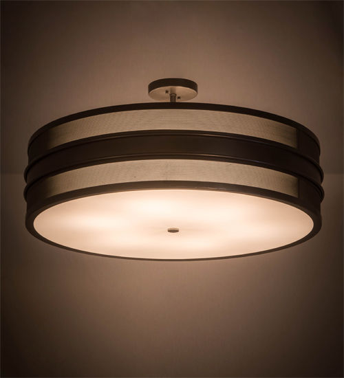 Meyda 36" Wide Nolan Semi-Flushmount