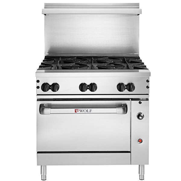 Wolf by Vulcan C36C-6BP Challenger XL Series Liquid Propane 36″ Manual Range wit