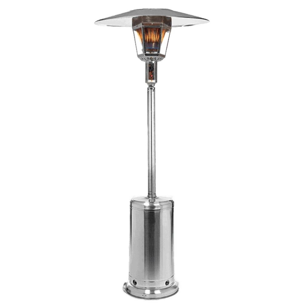 RADtec Real Flame 96-Inch Tall Stainless Steel Propane Patio Heater