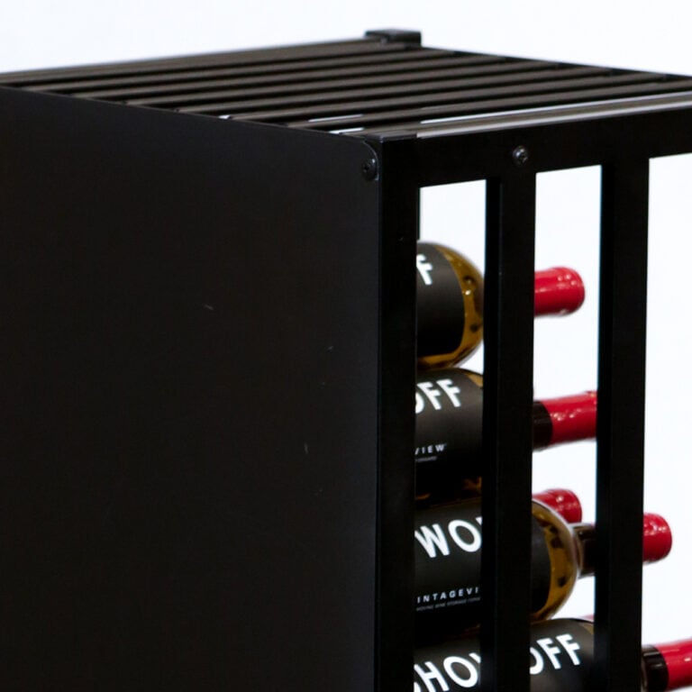 Thumbnail: VintageView Case & Crate Back Plate (freestanding metal wine locker