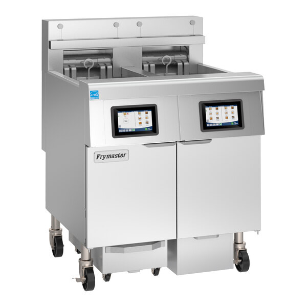 Frymaster FilterQuick 2FQE30U Oil-Conserving Electric Floor Fryer 3692FQE30UB
