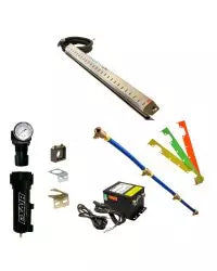 Exair Model 112284PKI 84" Gen4 Super Ion Air Knife Kit with Plumbing Kit