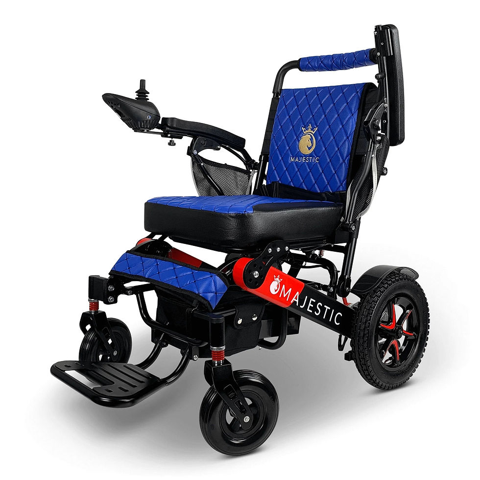 Thumbnail: MAJESTIC IQ-7000 Remote Controlled Electric Wheelchair