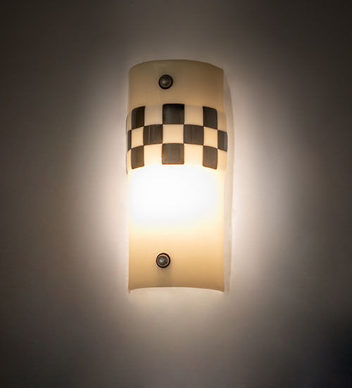 Meyda 5"W Metro Fusion Yellow Taxi Wall Sconce