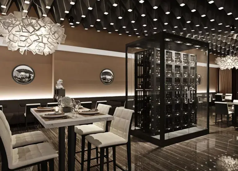 Thumbnail: Case & Crate Locker Doors (freestanding metal wine rack accessory)