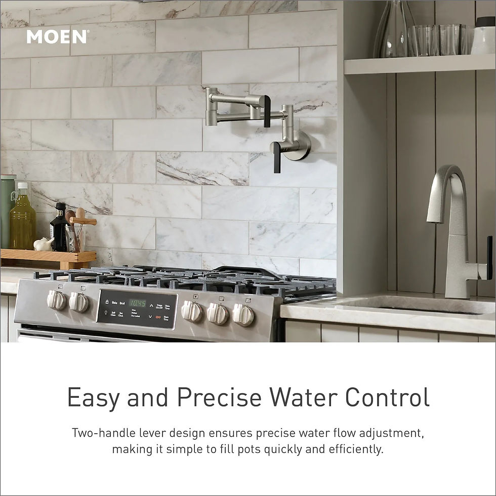 Thumbnail: Modern Wall Mount Swing Arm Pot Filler