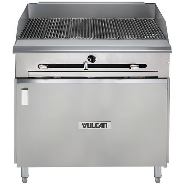 Vulcan VTC36B-LP Liquid Propane 36″ Gas Floor Model Infrared Charbroiler with Ca