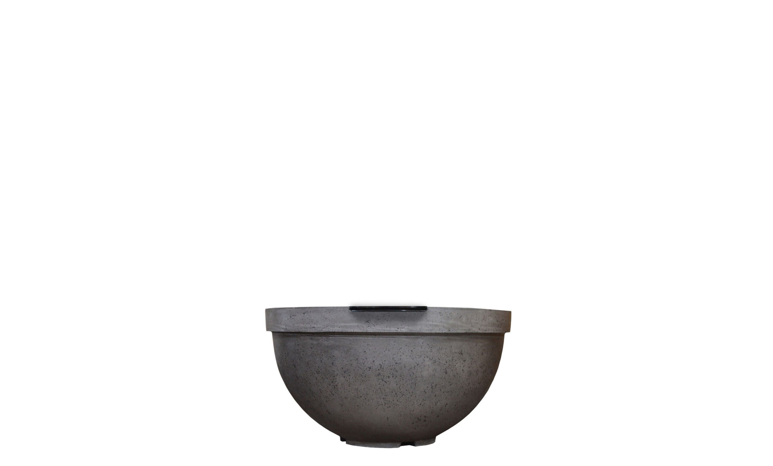 Prism Hardscapes Sorrento 33" Ultra White Concrete Water Bowl
