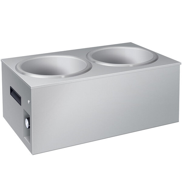 Hatco SW2-11QT Double Well 11 Qt. Soup Warmer – 120V, 750W