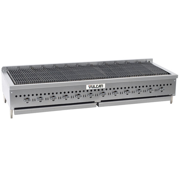 Vulcan VCCB72-201 Liquid Propane Low Profile 72″ Radiant Charbroiler – 188,500 B