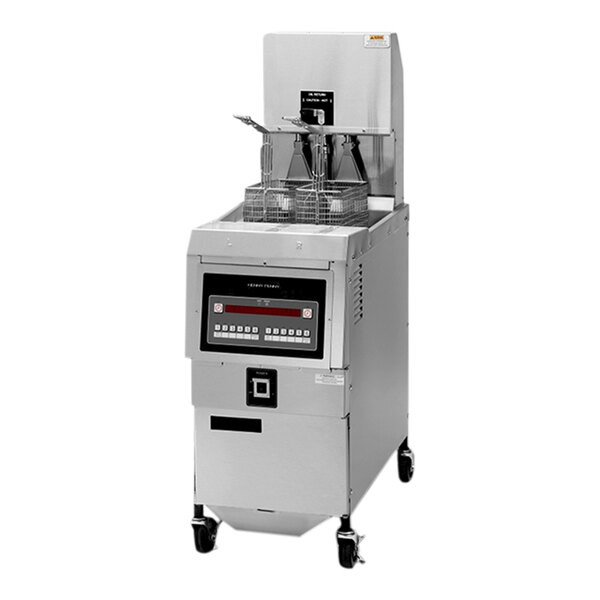 Henny Penny OEA-321.03 65 lb. 1-Well Electric Fryer with Auto Lift and Computron