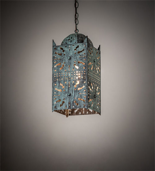 Meyda 8" Square Moroccan Pendant