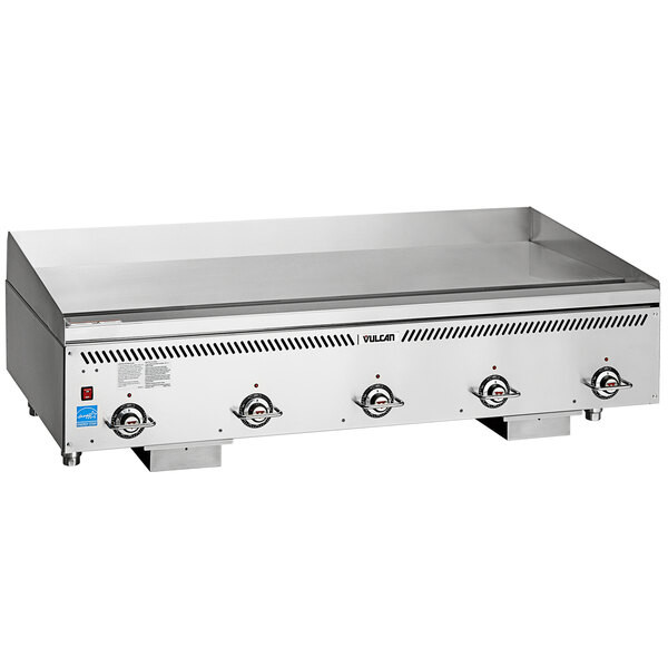 Vulcan VCCG60-AR Natural Gas 60″ Griddle with Atmospheric Burners and Chrome Pla
