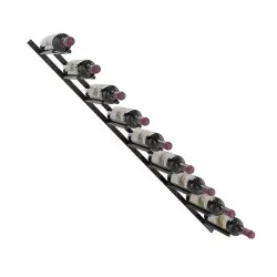 Thumbnail: Vino Rails Flex 45 (wall mounted metal wine rack system)