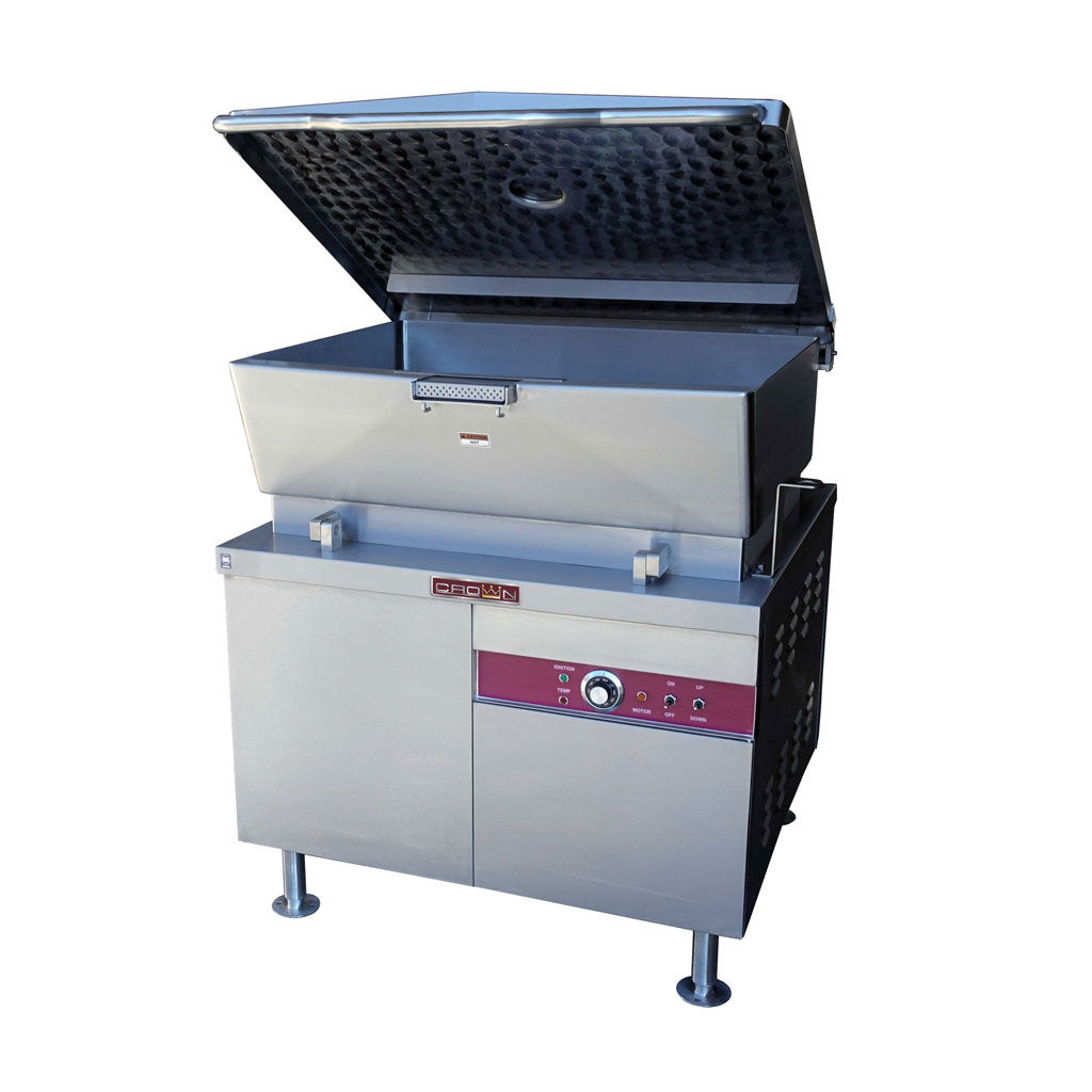 Crownsteamgroup - Gas Modular Tilt Skillet 30 gal 120V, Power Tilt Bp - GMTS-30