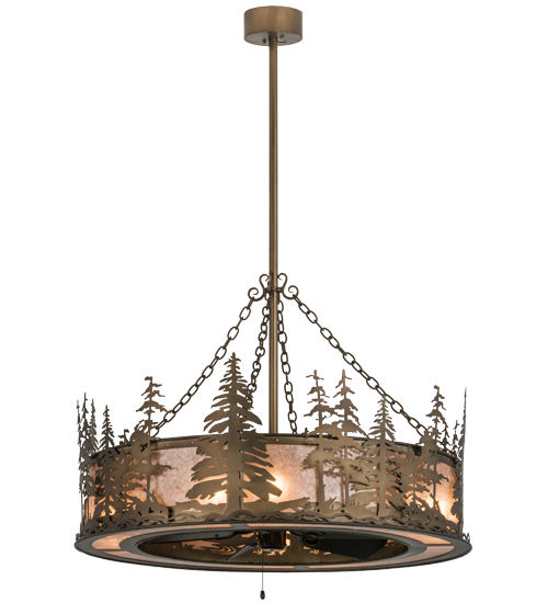 Meyda 44" Wide Tall Pines Chandel-Air