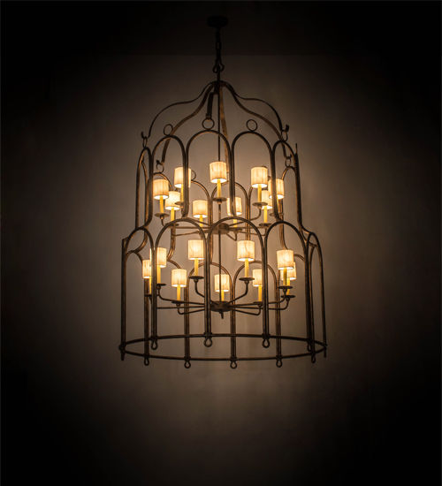 Meyda 54" Wide Grand Stair 20 Light Chandelier