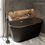 Thumbnail: Claire 60" Freestanding Bathtub in Matte Black