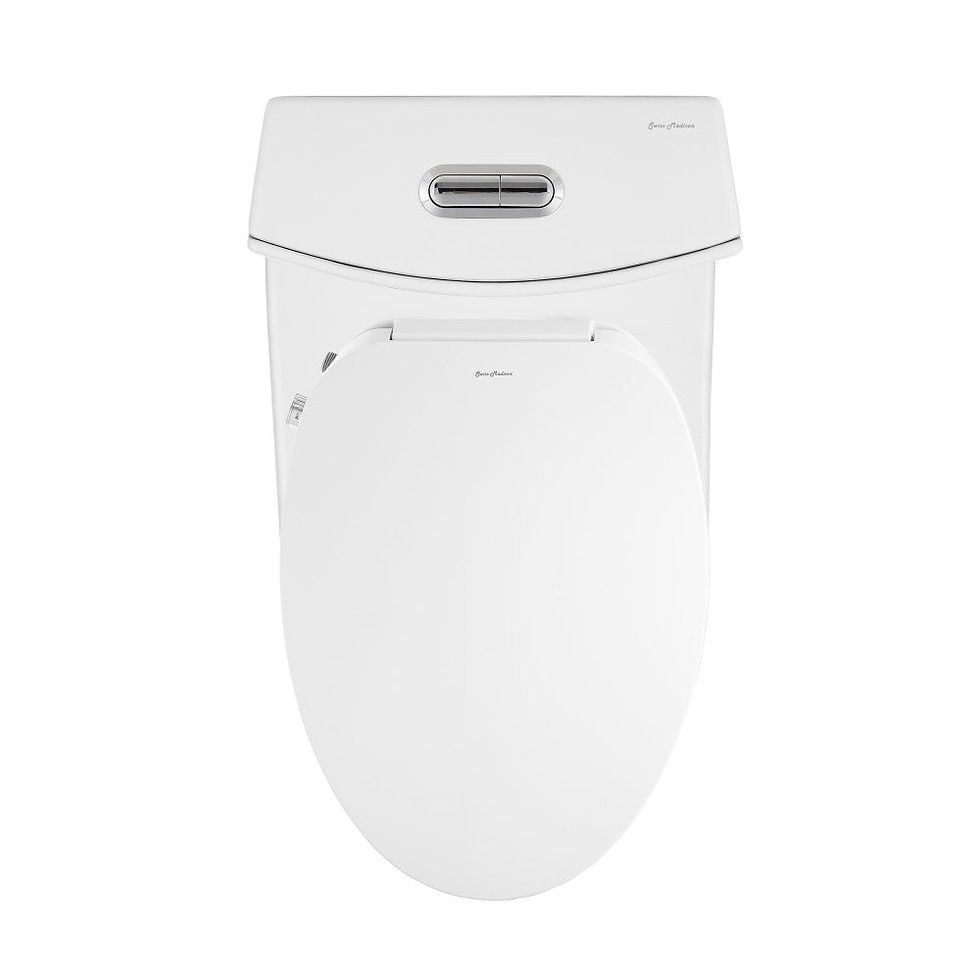 Thumbnail: Swiss Madison - well made forever St. Tropez One-pc Elongated Toilet