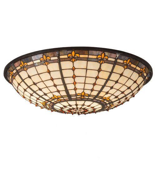 Meyda 22"W Fleur-de-Lite Shade