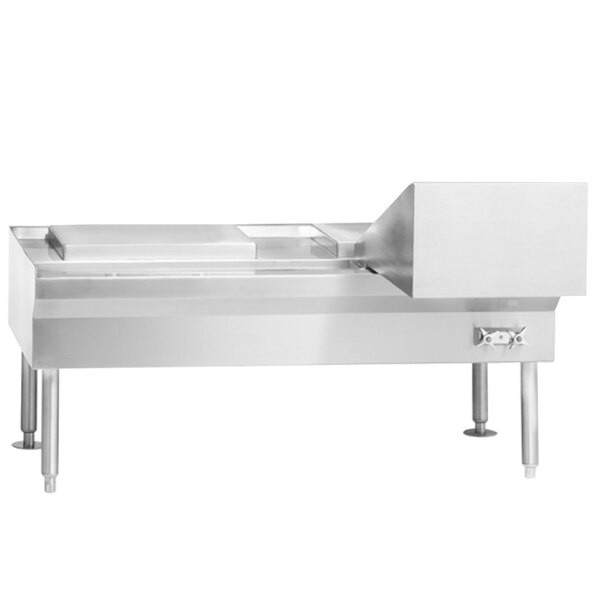 Vulcan KT26-TABLE 26″ x 24″ x 21″ Kettle Table with Sliding Drain Pan