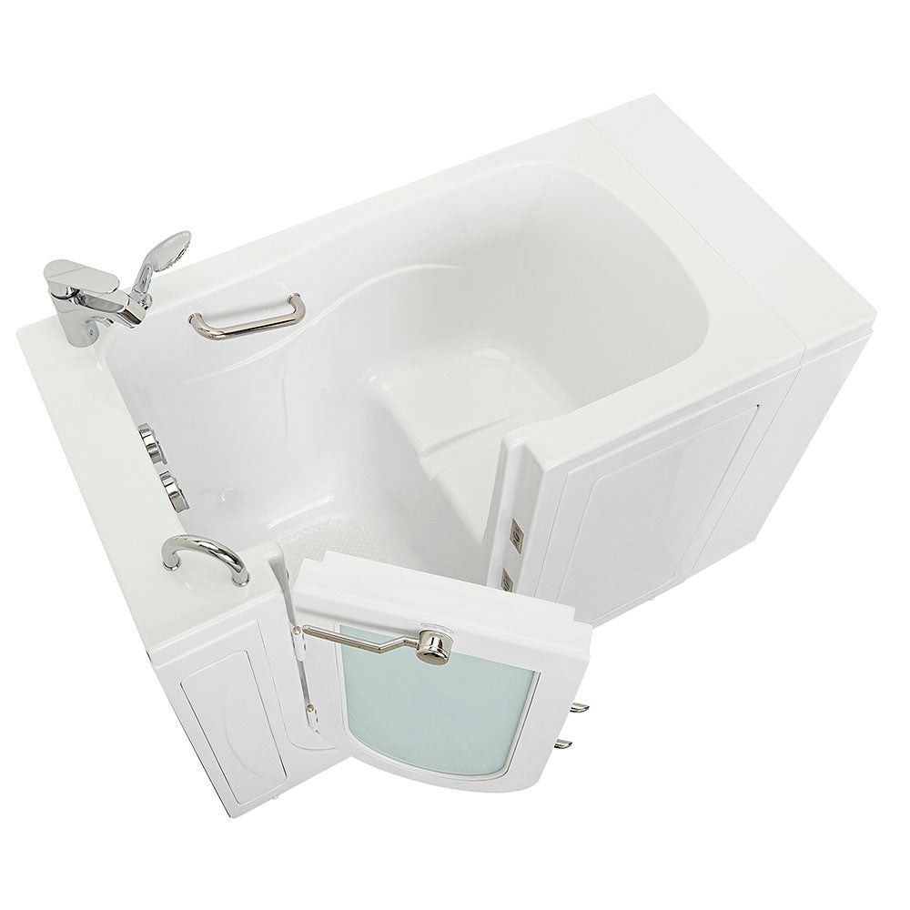Ella’s Bubbles Ella Capri 30″x52″ Acrylic Soaking Walk-In-Bathtub – OA3052L2P