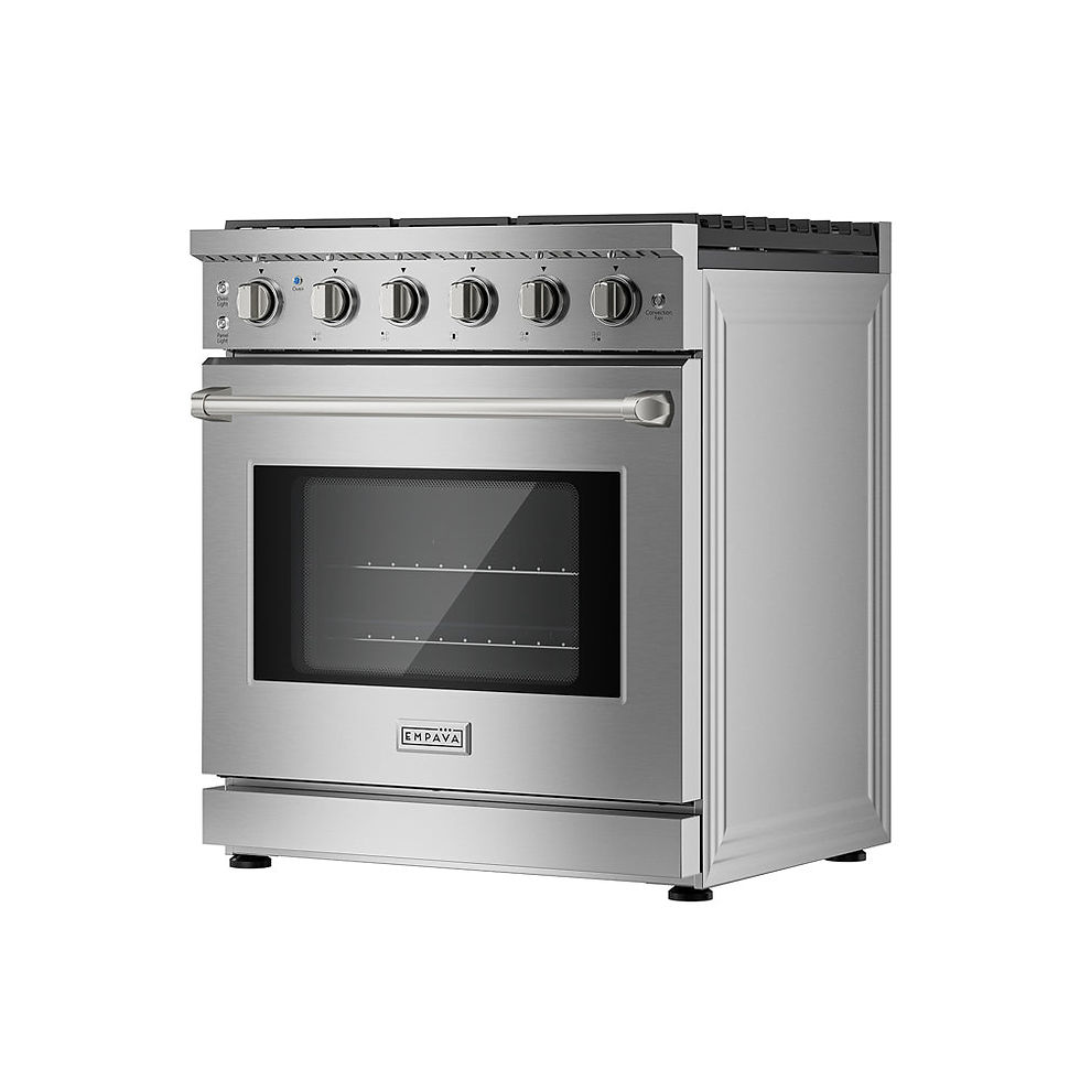 Thumbnail: Empava Appliances Empava 30" Pro-Style Slide-in Single Oven Gas Range