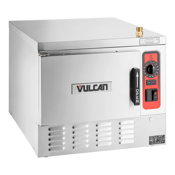 Vulcan C24EA3-1100 PLUS 3 Pan Electric Countertop Convection Steamer with Basic
