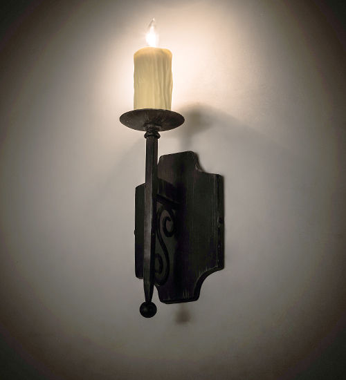 Meyda 5"W Toscano Wall Sconce
