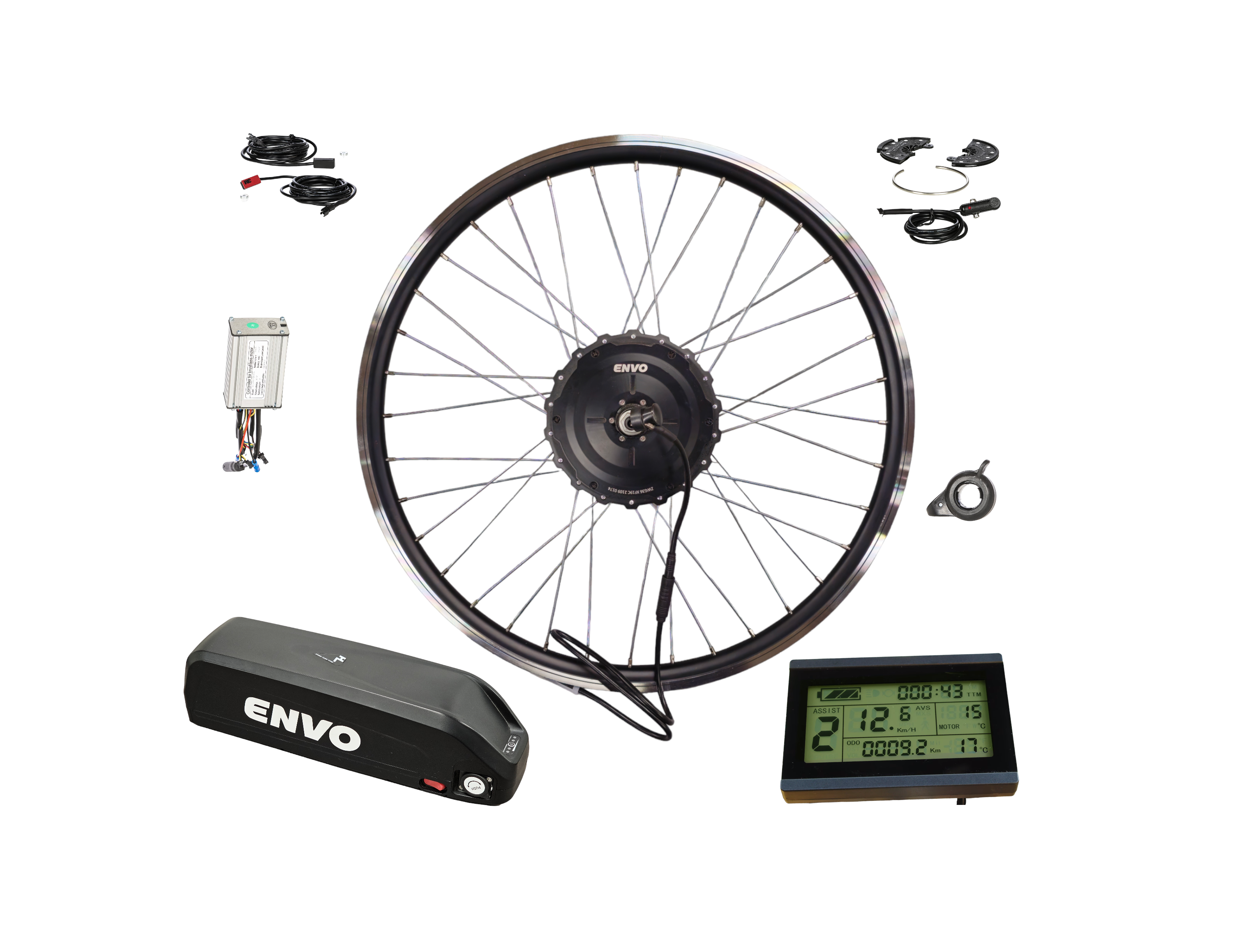 EBIKEBC S75 Complete Conversion Kit (Max 1200W, 120Nm)