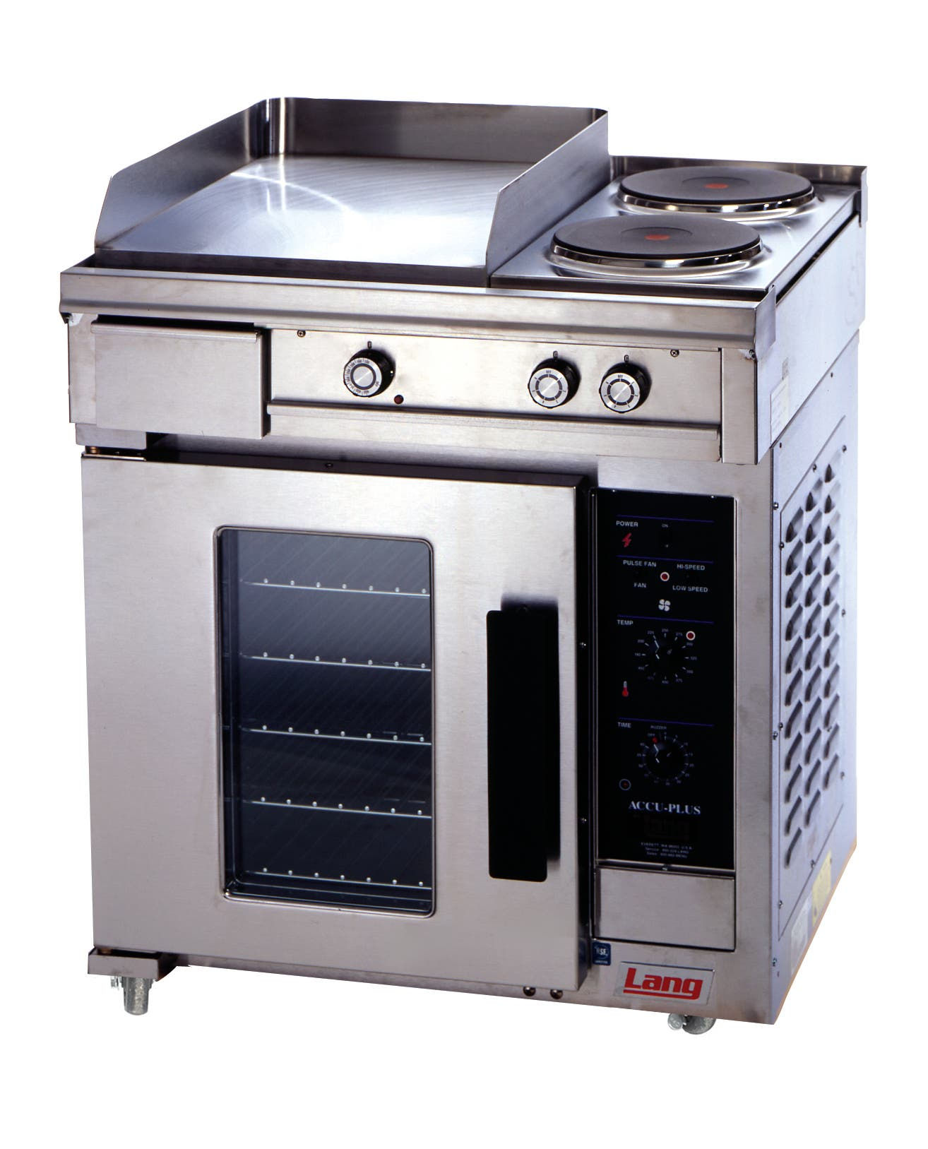 Lang R30C-APD R30C-APD Electric 30" Range - Convection Oven Base, Solid S